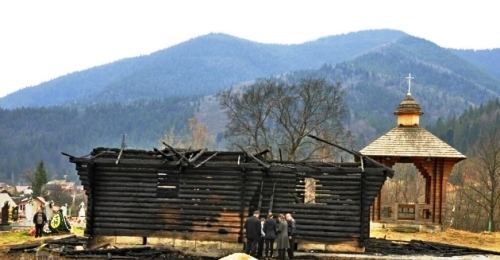 Ще одна церква горіла на Прикарпатті